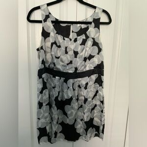 CABI champagne bubbles polka dot 100% silk top, gently worn once.